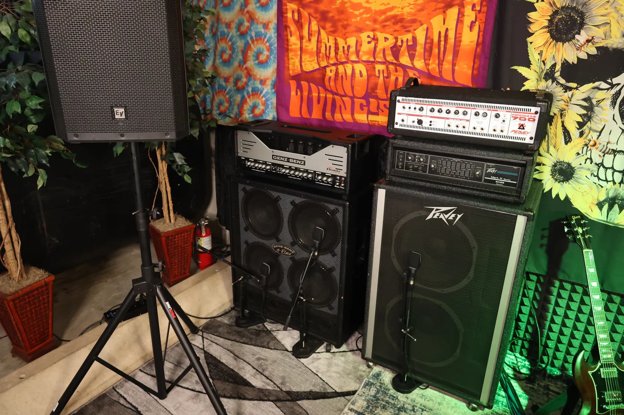 Bass rigs and PA